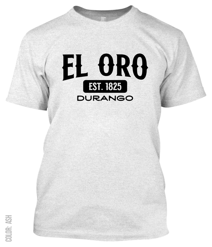 El Oro, Durango Athletic T-Shirt
