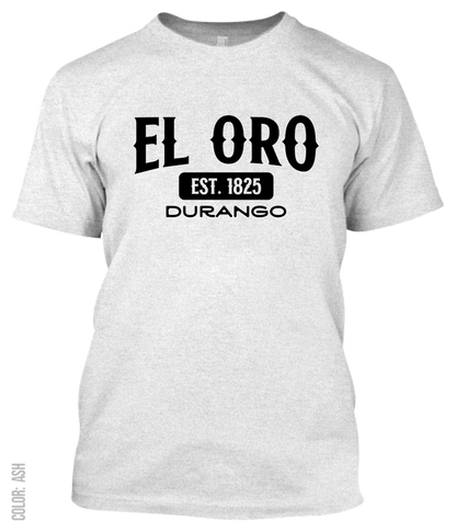 El Oro, Durango Athletic T-Shirt
