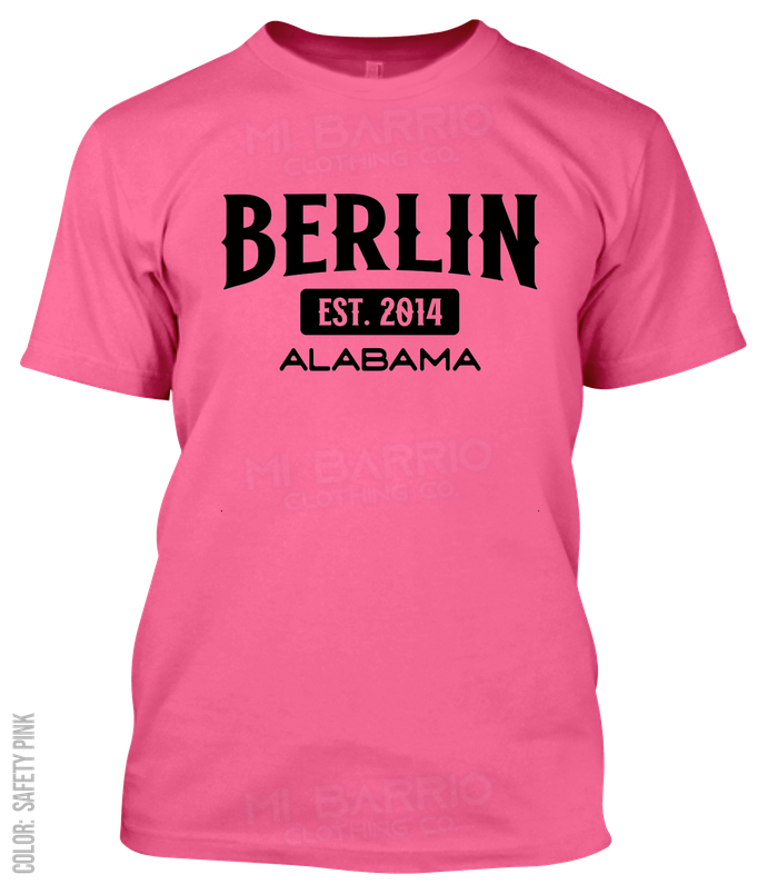 Berlin, Alabama Athletic T-Shirt