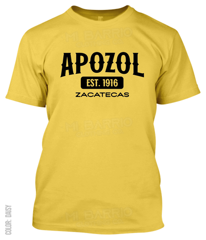 Apozol, Zacatecas Athletic T-Shirt