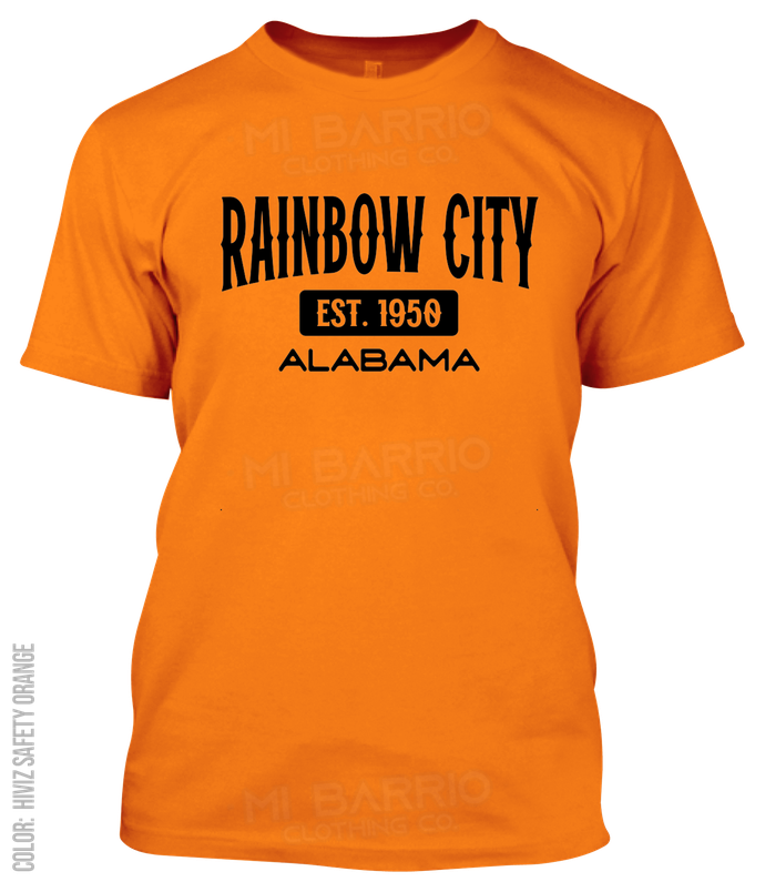 Rainbow City, Alabama Athletic T-Shirt