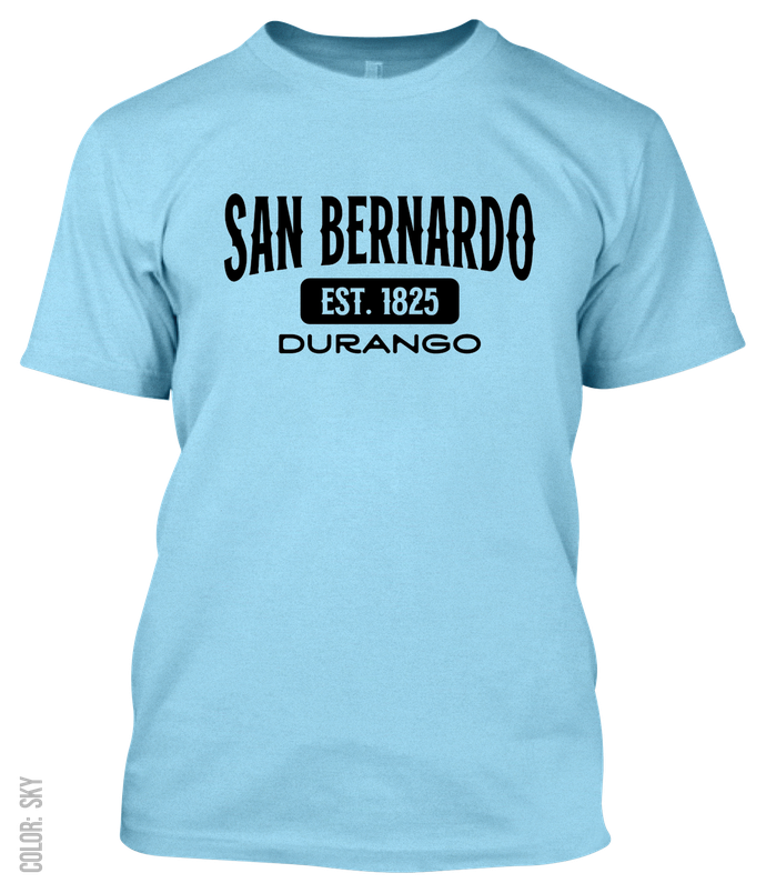 San Bernardo, Durango Athletic T-Shirt
