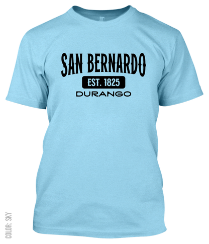 San Bernardo, Durango Athletic T-Shirt