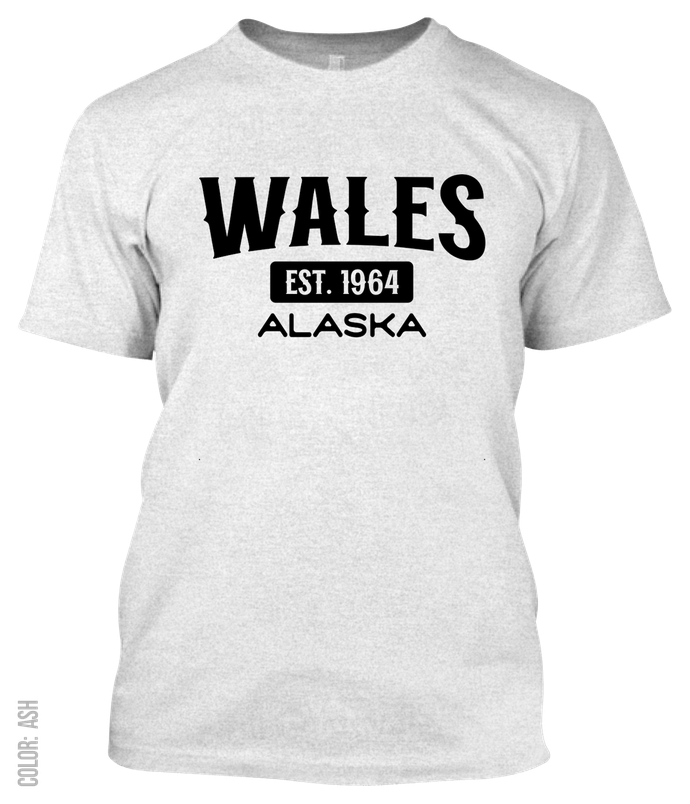 Wales, Alaska Athletic T-Shirt