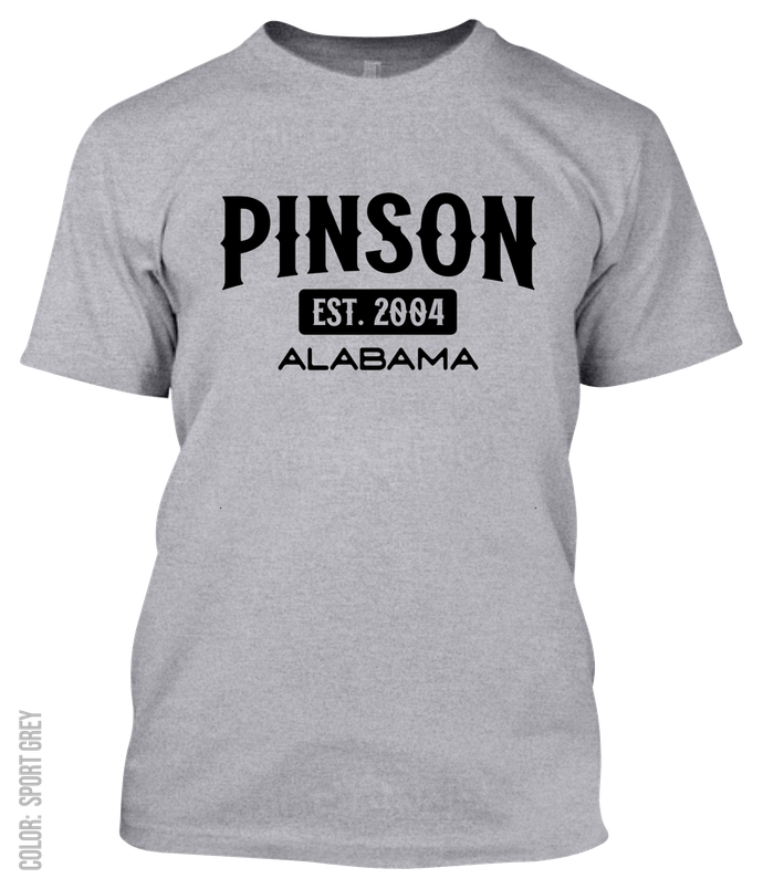 Pinson, Alabama Athletic T-Shirt