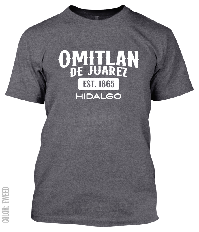 Omitlan De Juarez, Hidalgo Athletic T-Shirt