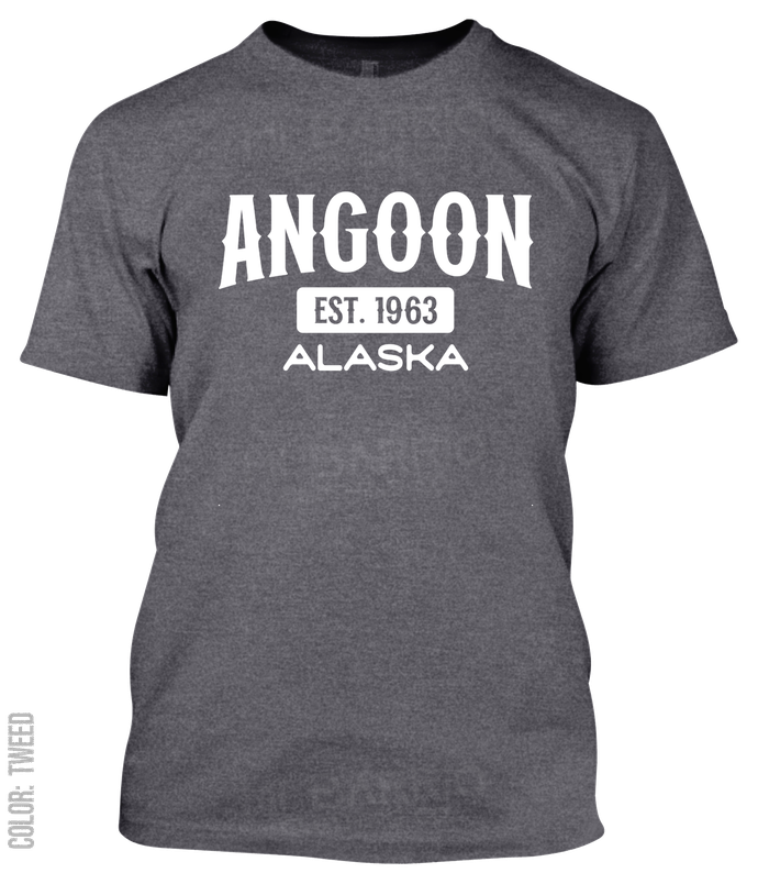 Angoon, Alaska Athletic T-Shirt