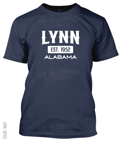 Lynn, Alabama Athletic T-Shirt