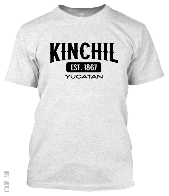 Kinchil, Yucatan Athletic T-Shirt