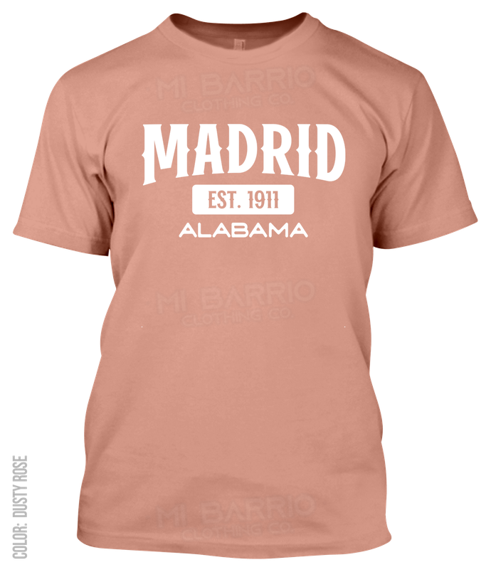 Madrid, Alabama Athletic T-Shirt