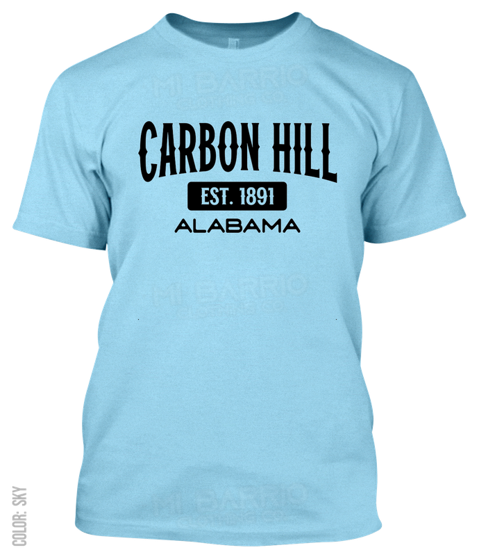 Carbon Hill, Alabama Athletic T-Shirt