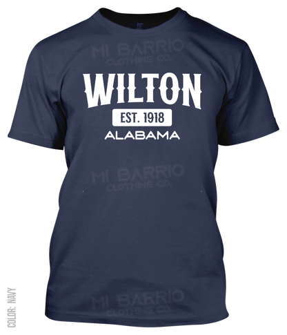 Wilton, Alabama Athletic T-Shirt