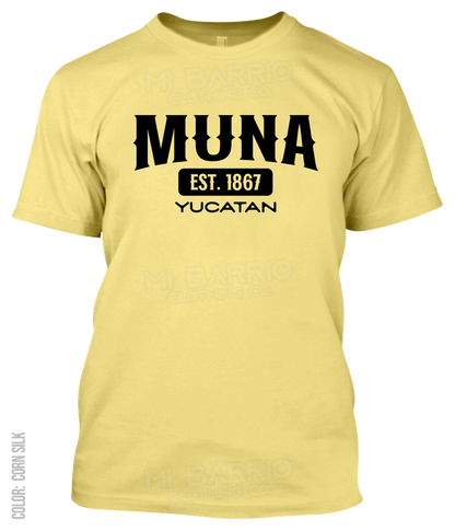 Muna, Yucatan Athletic T-Shirt