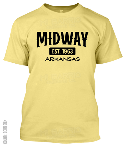 Midway, Arkansas Athletic T-Shirt