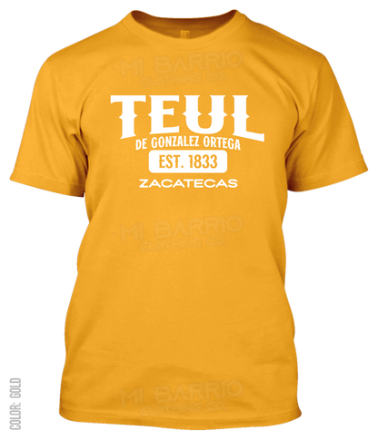 Teul De Gonzalez Ortega, Zacatecas Athletic T-Shirt