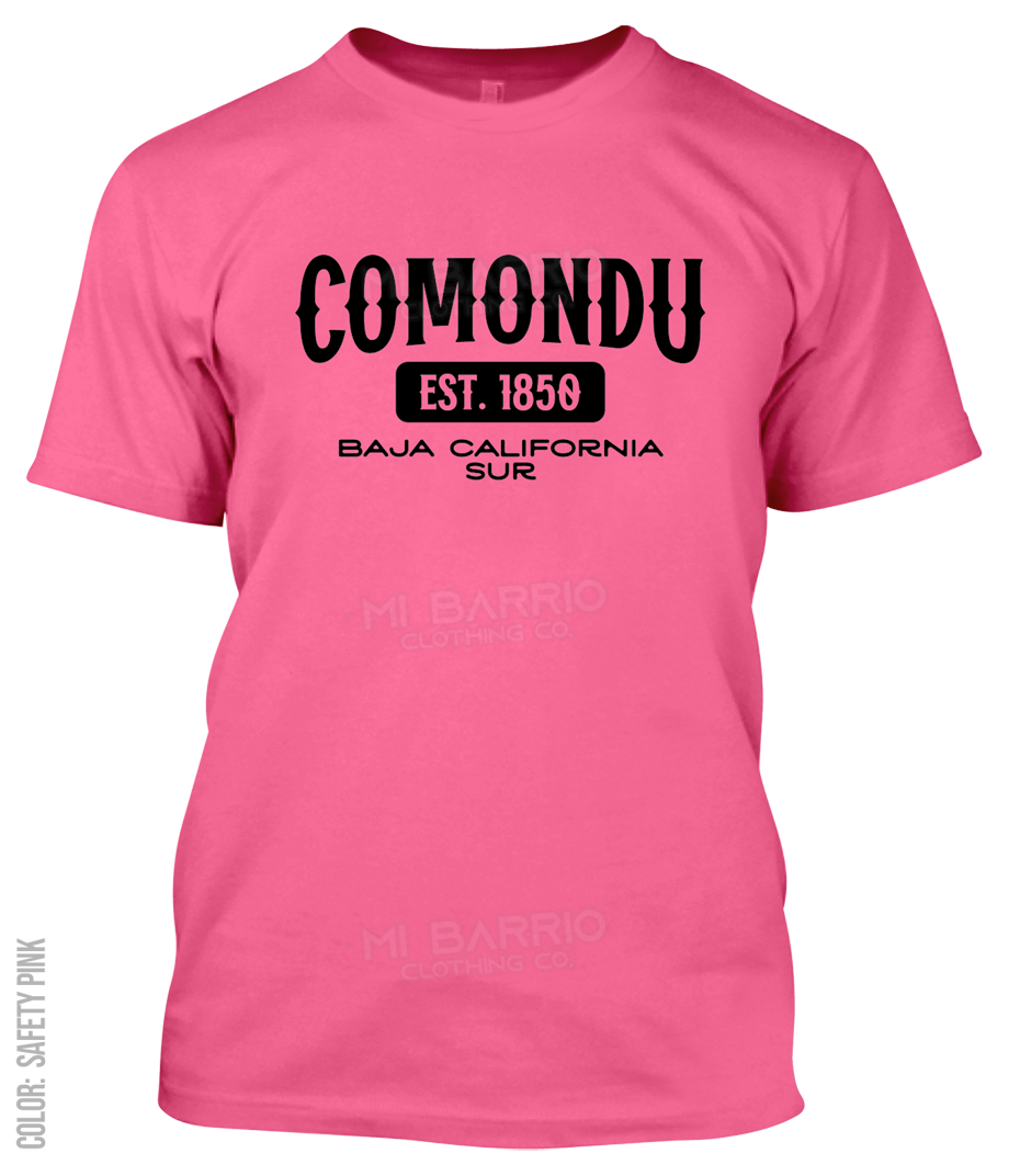 Comondu, Baja California Sur Athletic T-Shirt