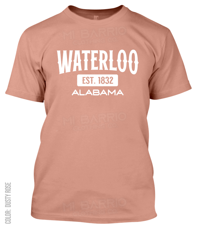 Waterloo, Alabama Athletic T-Shirt
