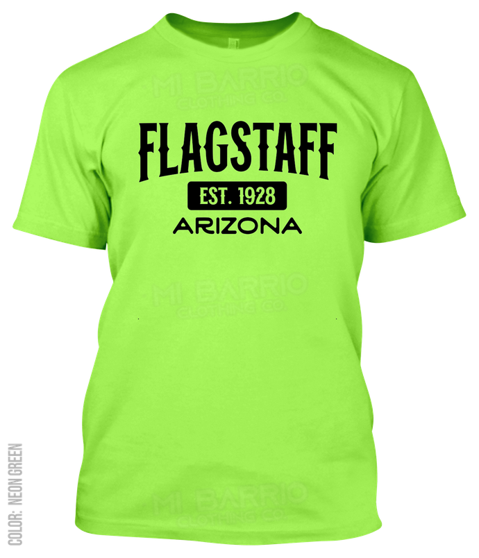 Flagstaff, Arizona Athletic T-Shirt