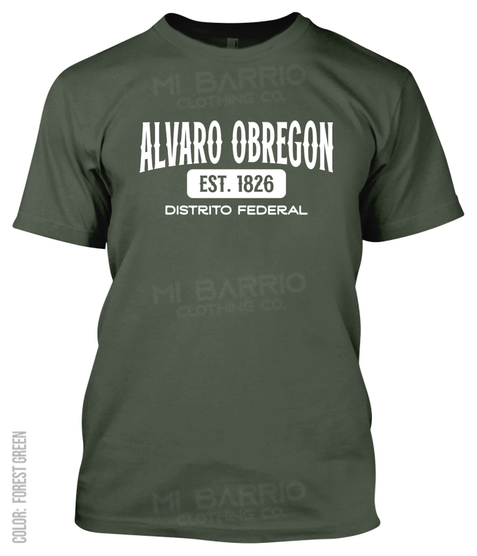 Alvaro Obregon, Ciudad De Mexico Athletic T-Shirt