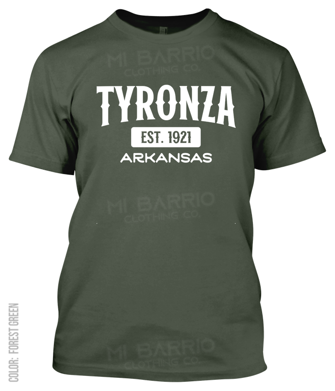 Tyronza, Arkansas Athletic T-Shirt