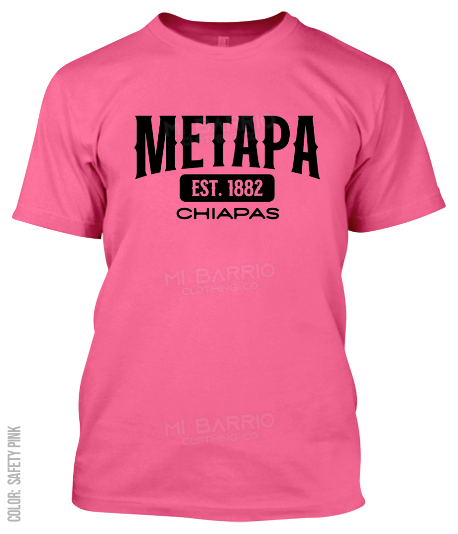 Metapa, Chiapas Athletic T-Shirt