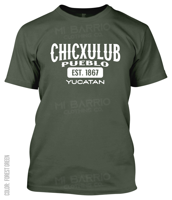 Chicxulub Pueblo, Yucatan Athletic T-Shirt