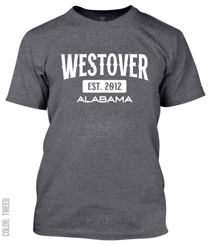 Westover, Alabama Athletic T-Shirt