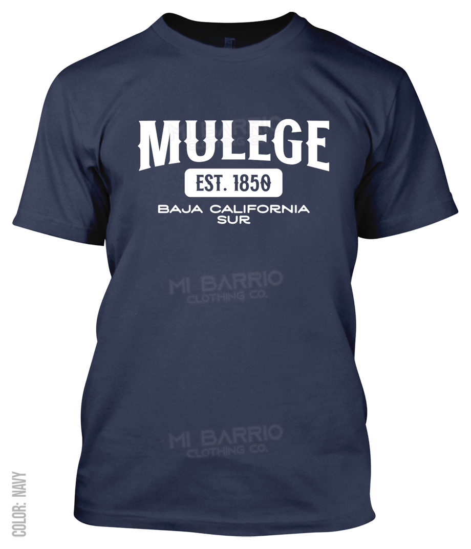 Mulege, Baja California Sur Athletic T-Shirt