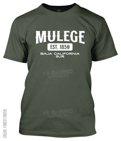 Mulege, Baja California Sur Athletic T-Shirt