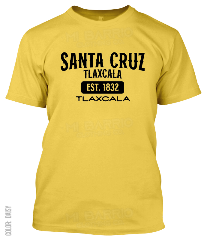 Santa Cruz Tlaxcala, Tlaxcala Athletic T-Shirt