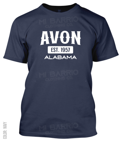Avon, Alabama Athletic T-Shirt