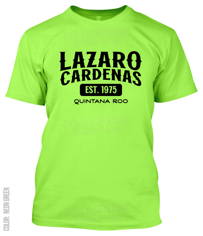Lazaro Cardenas, Quintana Roo Athletic T-Shirt