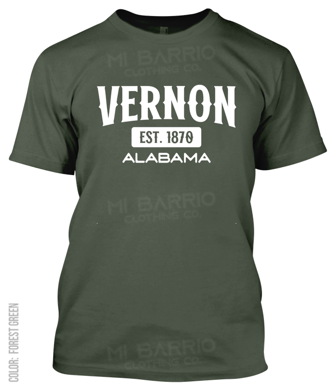 Vernon, Alabama Athletic T-Shirt