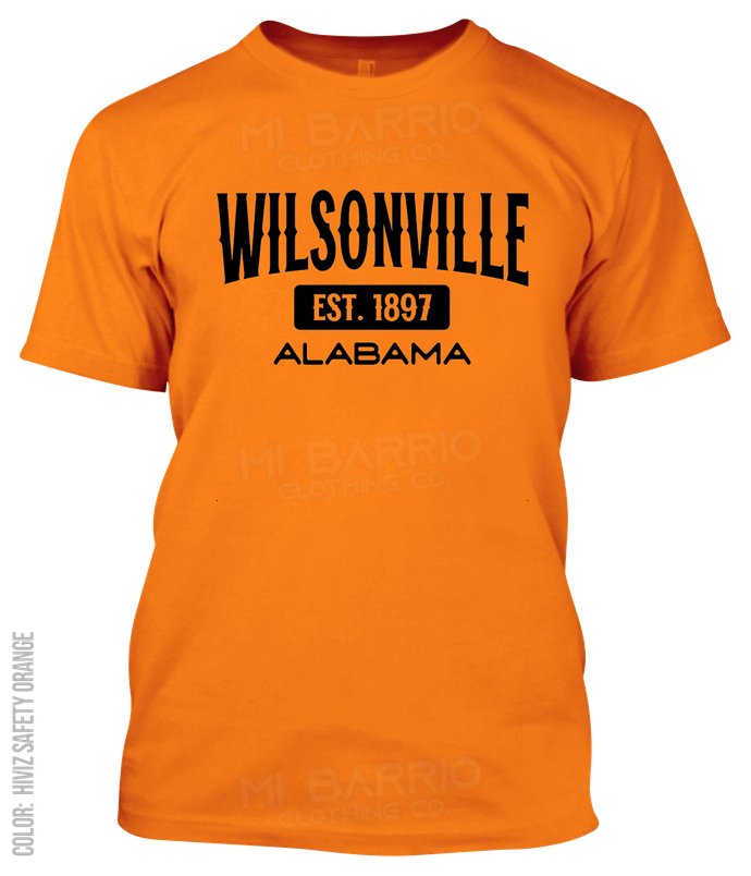 Wilsonville, Alabama Athletic T-Shirt