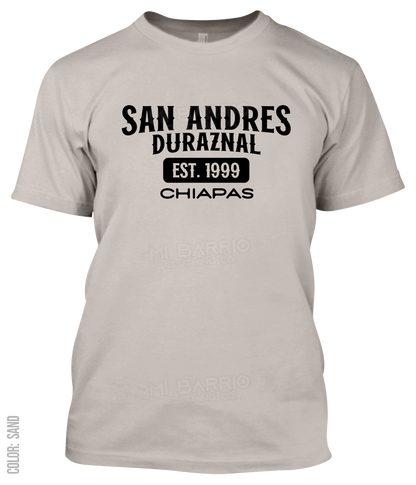 San Andres Duraznal, Chiapas Athletic T-Shirt