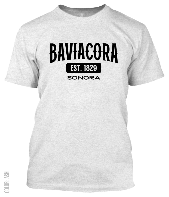 Baviacora, Sonora Athletic T-Shirt