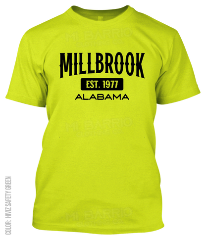 Millbrook, Alabama Athletic T-Shirt