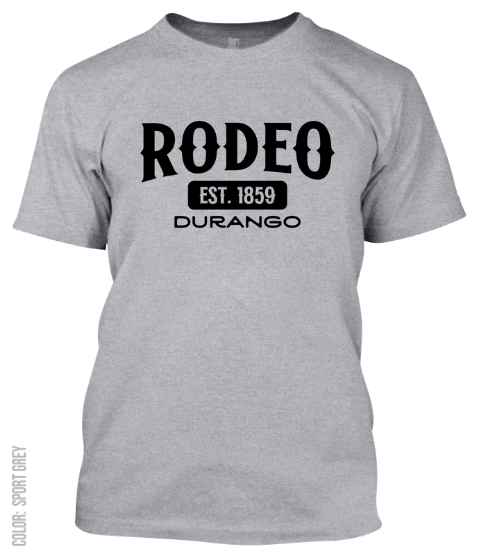 Rodeo, Durango Athletic T-Shirt