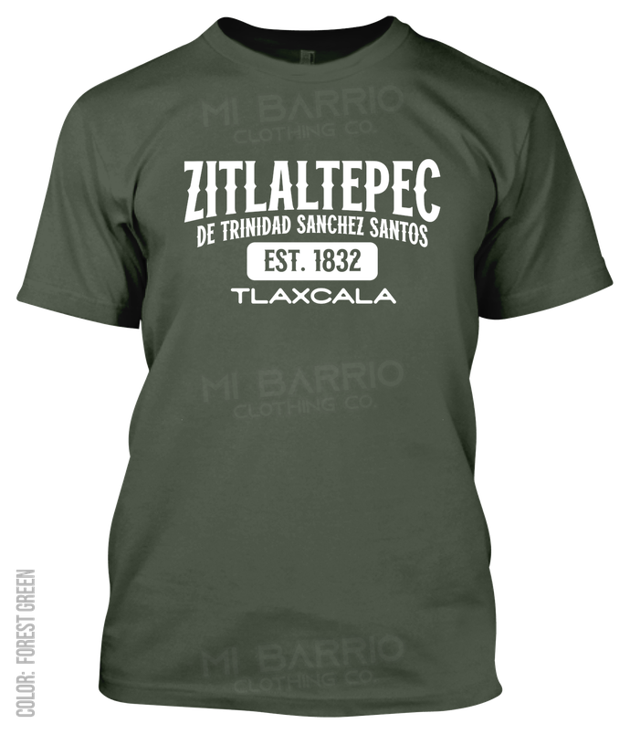 Zitlaltepec De Trinidad Sanchez Santos, Tlaxcala Athletic T-Shirt