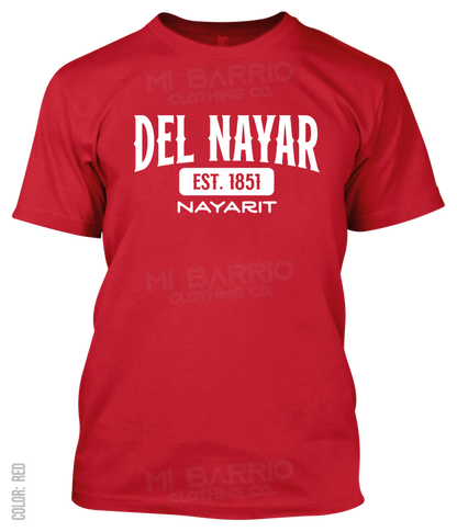 Del Nayar, Nayarit Athletic T-Shirt