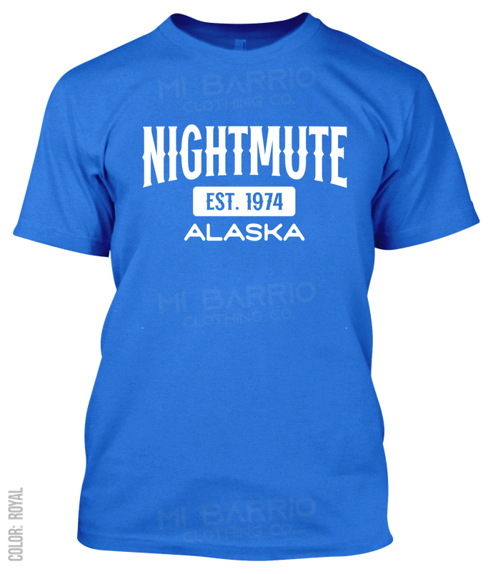 Nightmute, Alaska Athletic T-Shirt