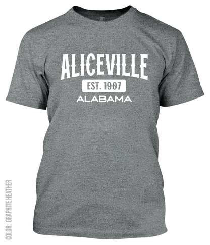 Aliceville, Alabama Athletic T-Shirt