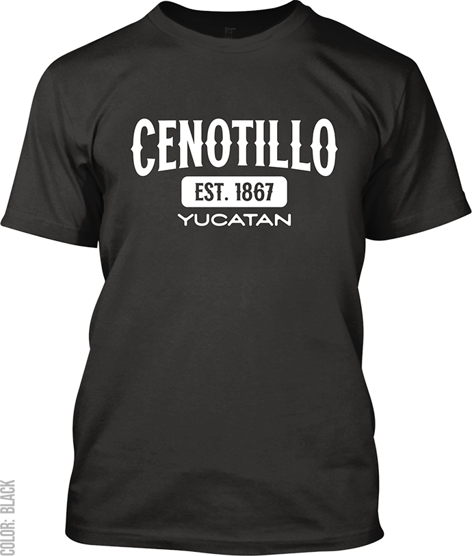 Cenotillo, Yucatan Signature T-Shirt