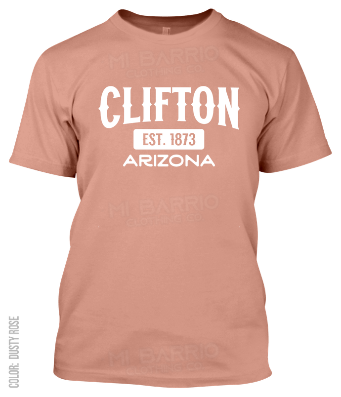Clifton, Arizona Athletic T-Shirt