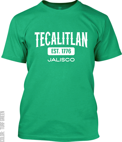 Tecalitlan, Jalisco Athletic T-Shirt