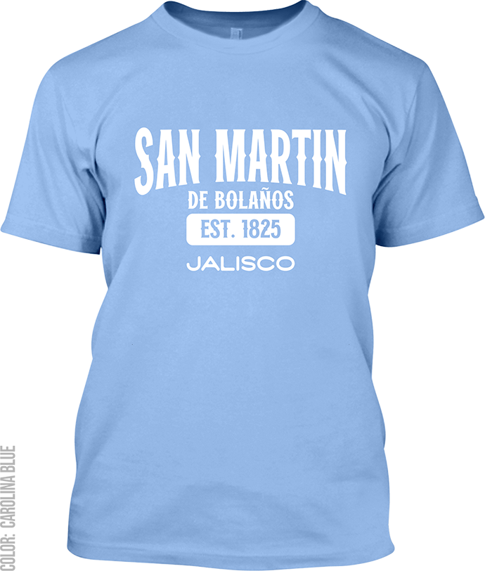 San Martin De Bolaños, Jalisco Athletic T-Shirt