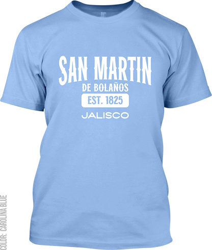 San Martin De Bolaños, Jalisco Athletic T-Shirt