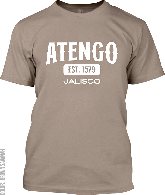 Atengo, Jalisco Athletic T-Shirt