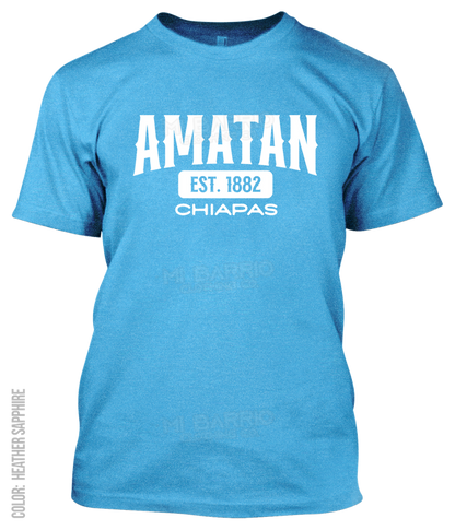 Amatan, Chiapas Athletic T-Shirt