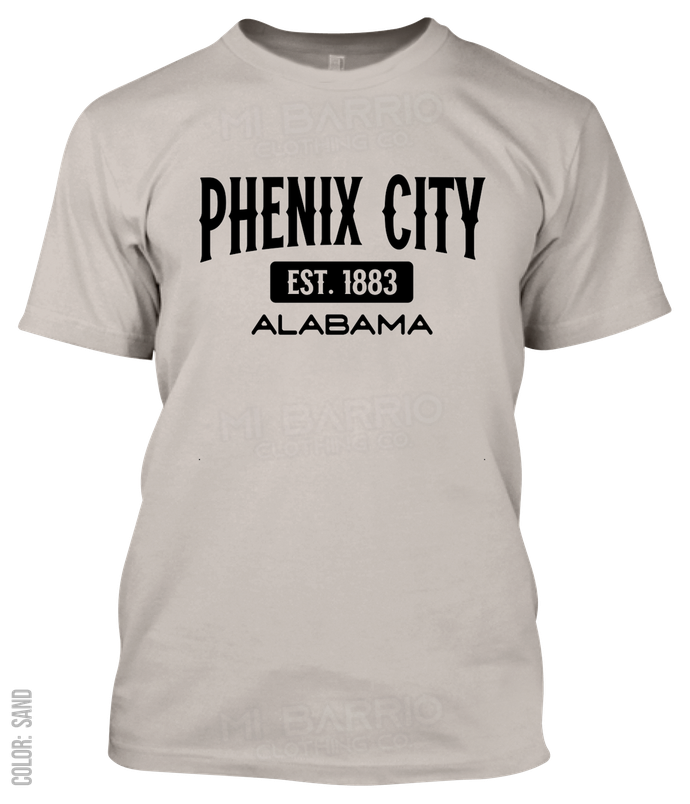 Phenix City, Alabama Athletic T-Shirt